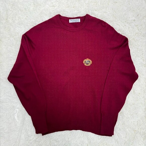 Burberrys Vintage Wool Unisex Sweater - Picture 4 of 9